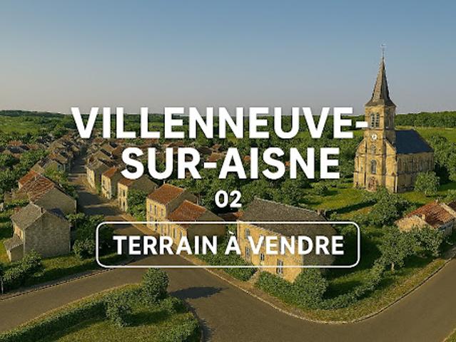 Vente Terrain 700 m2 Guignicourt