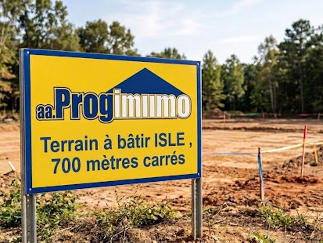 Vente Terrain 701 m2 Isle
