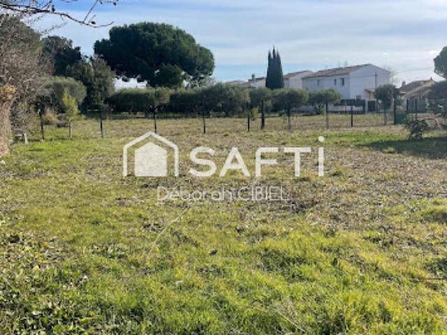Vente Terrain 705 m2 La Fare les Oliviers