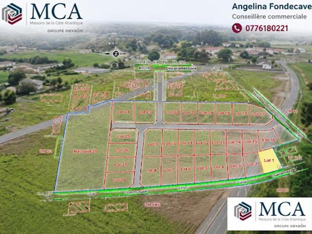 Vente Terrain 706 m2 Casteljaloux