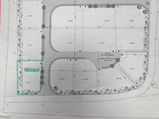 Vente Terrain 717 m2 Roumoules