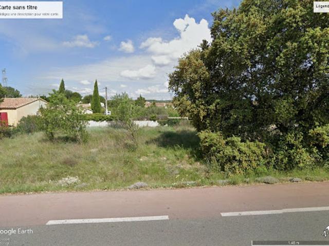 Vente Terrain 720 m2 Rochefort du Gard