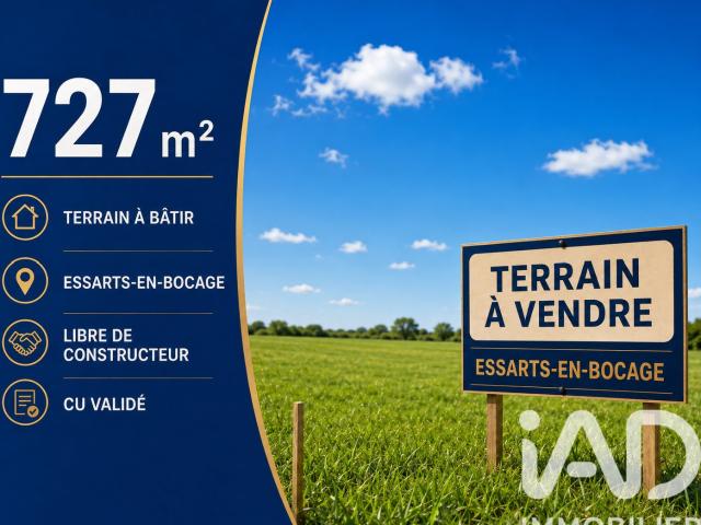 Vente Terrain 727 m²