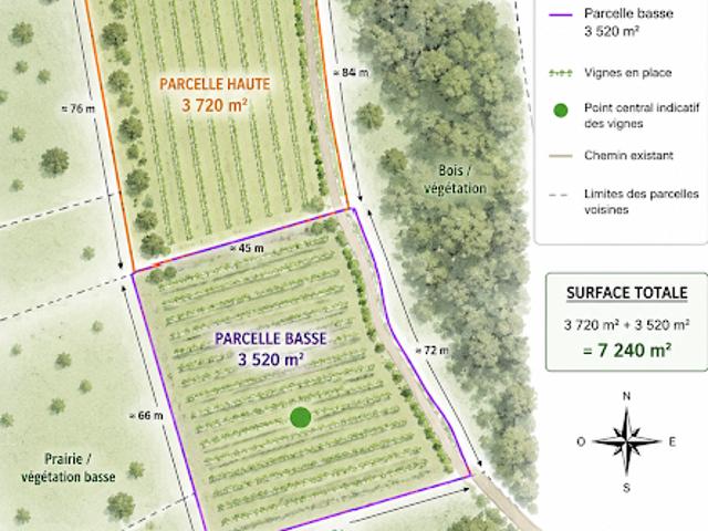 Vente Terrain 7240 m2 Lédenon