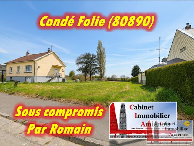 Vente Terrain 730 m2 Condé Folie