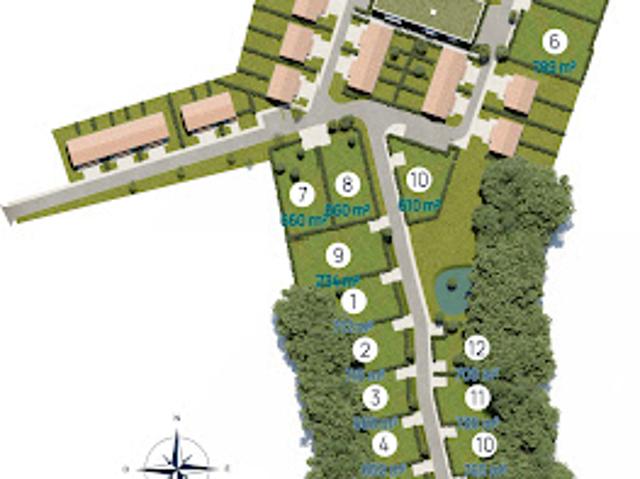 Vente Terrain 734 m2 Creuzier le Vieux