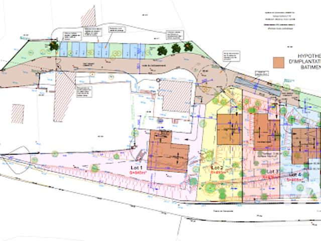 Vente Terrain 845 m2 Rognes