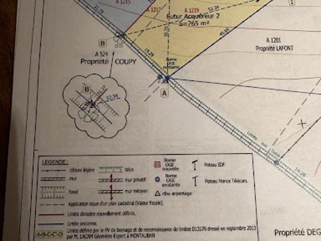 Vente Terrain 849 m2 Léojac