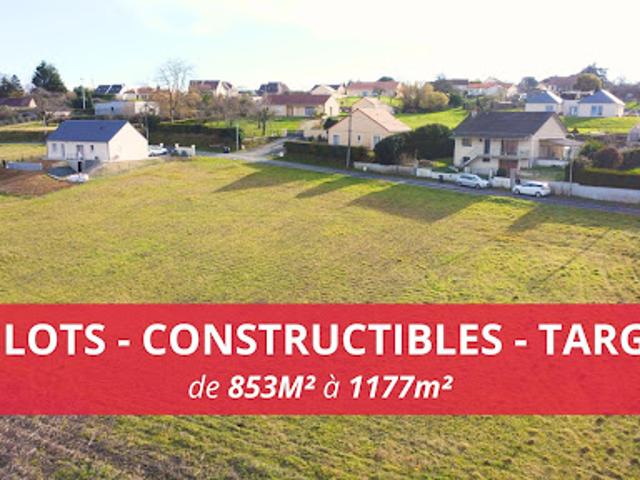 Vente Terrain 853 m2 Chatellerault