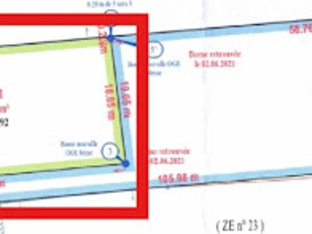 Vente Terrain 850 m2 Chemilly sur Yonne