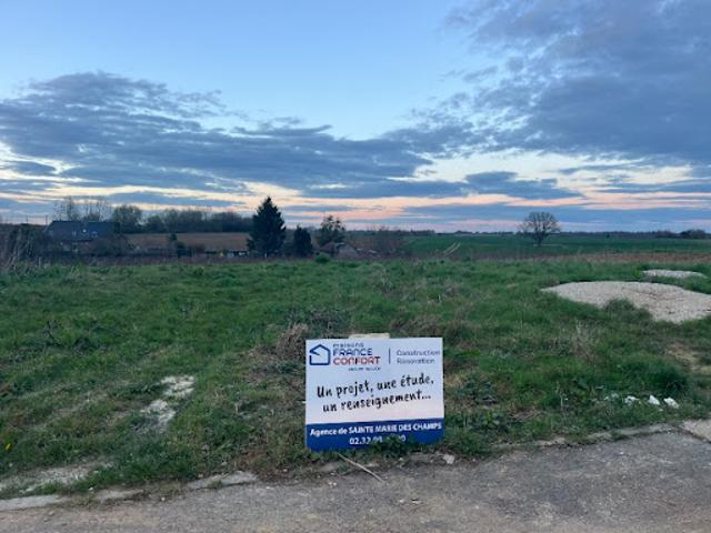 Vente Terrain 858 m2 Morgny la Pommeraye