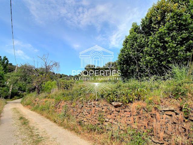 Vente Terrain 875 m2 Bormes les Mimosas