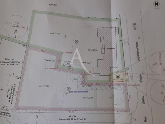 Vente Terrain 884 m2 Sandillon