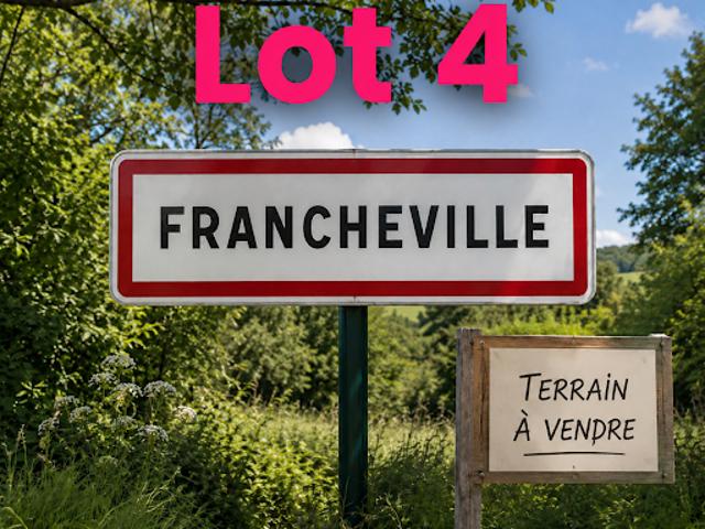 Vente Terrain 888 m2 Francheville