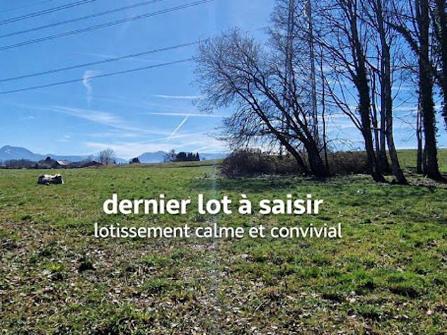 Vente Terrain 823 m2 Menthonnex en Bornes