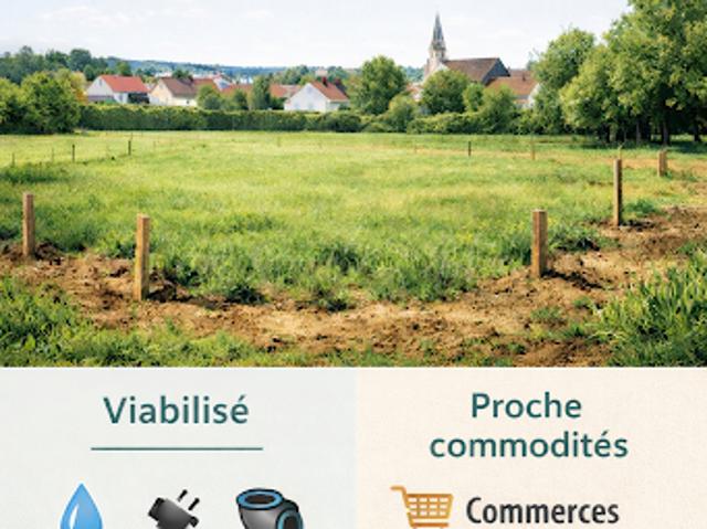 Vente Terrain 822 m2 Camarsac