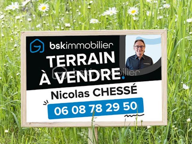 Vente Terrain 833 m2 Château la Vallière