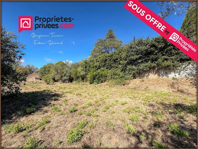 Vente Terrain 833 m2 Draguignan