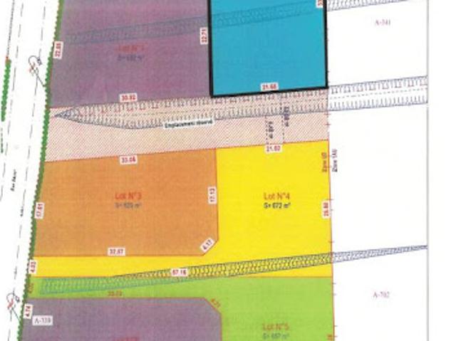 Vente Terrain 836 m2 Groffliers