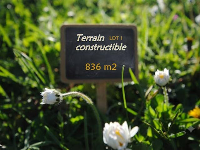 Vente Terrain 836 m2 Roullet Saint Estèphe