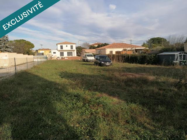Vente Terrain 950 m2 Canet