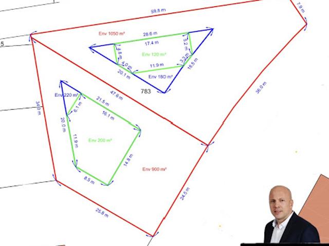 Vente Terrain 950 m2 Montauban