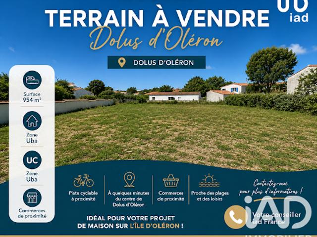 Vente Terrain 954 m2 Dolus d'Oléron
