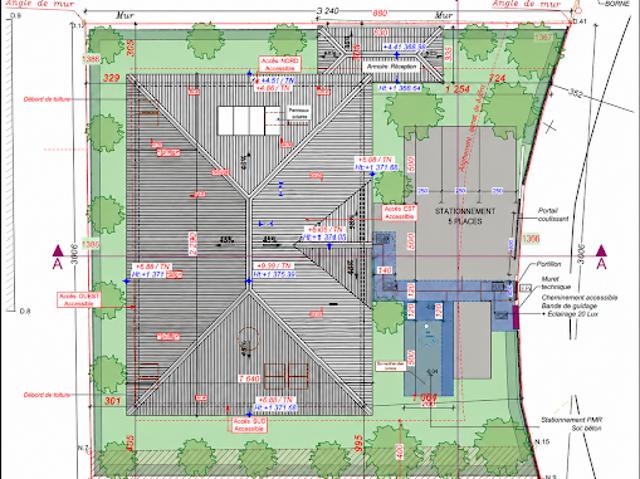 Vente Terrain 960 m2 Tampon 17eme Km