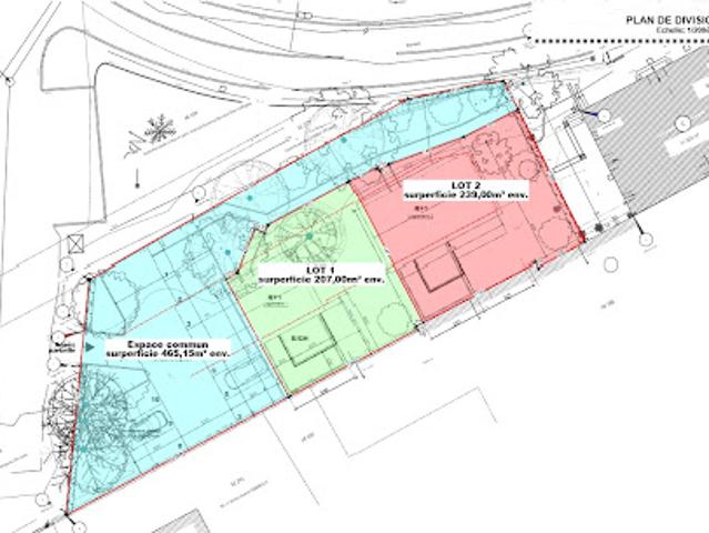 Vente Terrain 991 m2 Champagne au Mont d'Or