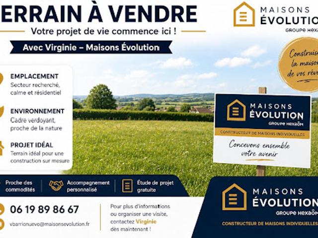 Vente Terrain 900 m2 Nangis
