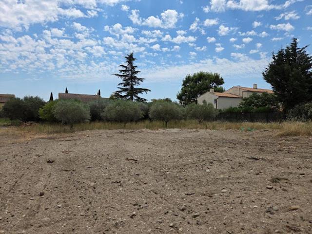 Vente Terrain 900 m2 Pujaut