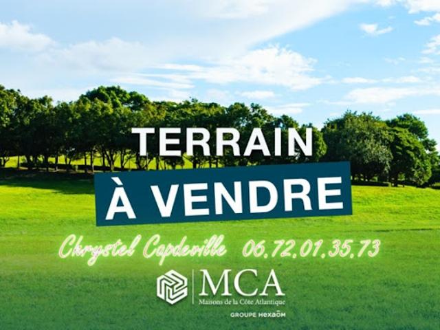 Vente Terrain 900 m2 Saint Aubin de Médoc