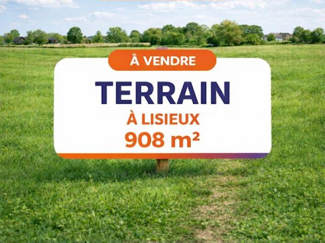 Vente Terrain 908 m2 Lisieux