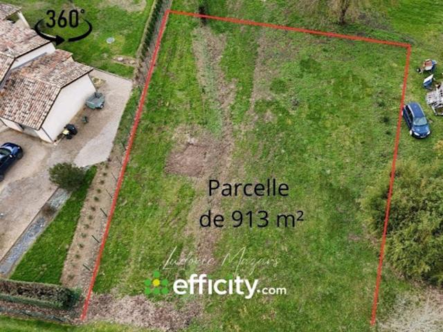 Vente Terrain 913 m2 Barry d'Islemade