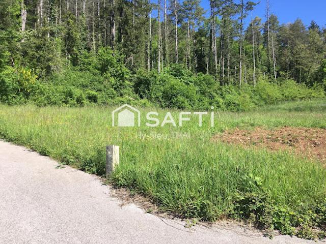 Vente Terrain 917 m2 Thoirette