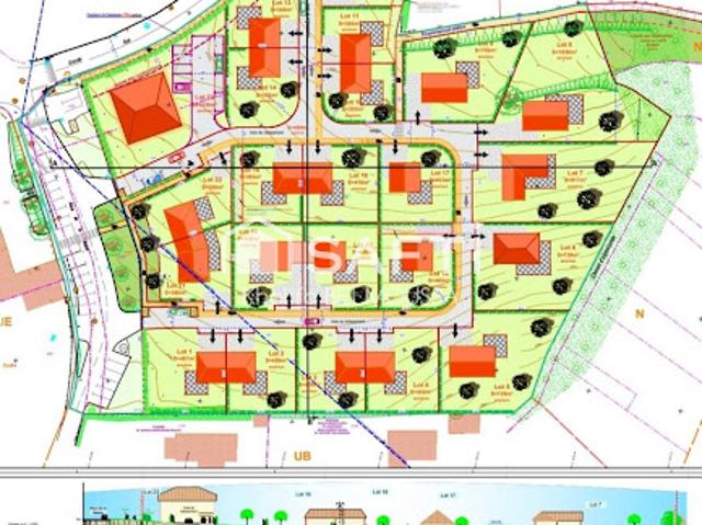 Vente Terrain 917 m2 Cressin Rochefort