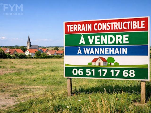 Vente Terrain 915 m2 Cysoing