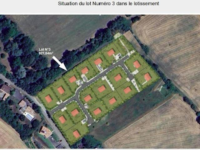 Vente Terrain 921 m2 Cuq