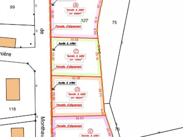 Vente Terrain 925 m2 Romorantin Lanthenay