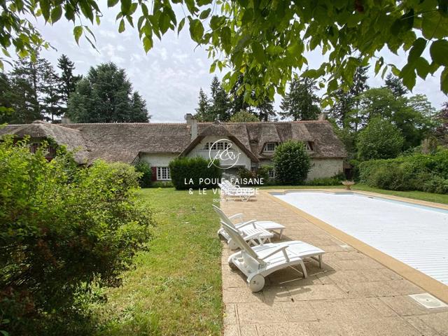 VENTE VASTE PROPRIETE DE CHARME REGION POIGNY LA FORET