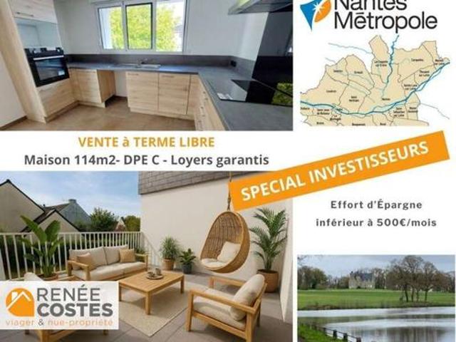 Vente Viager 4 pièces 114 m2 Nantes