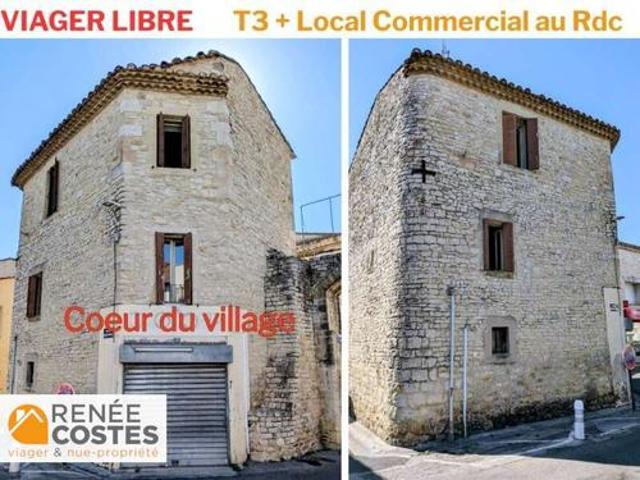 Vente Viager 4 pièces 129 m2 Milhaud
