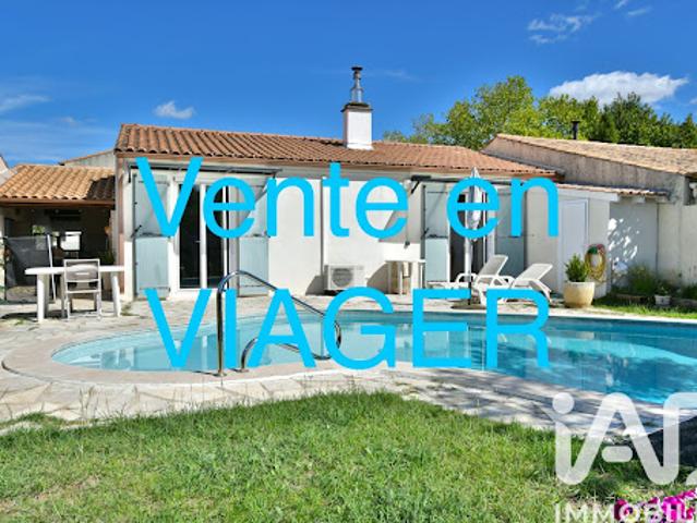 Vente Viager 4 pièces 78 m2 Saint Mathieu de Tréviers