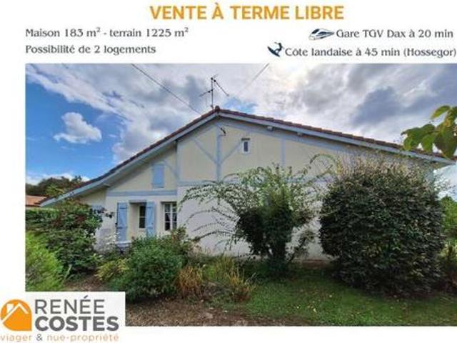 Vente Viager 5 pièces 190 m2 Tartas