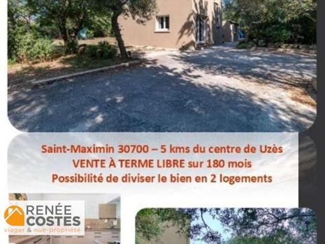 Vente Viager 6 pièces 148 m2 Uzès