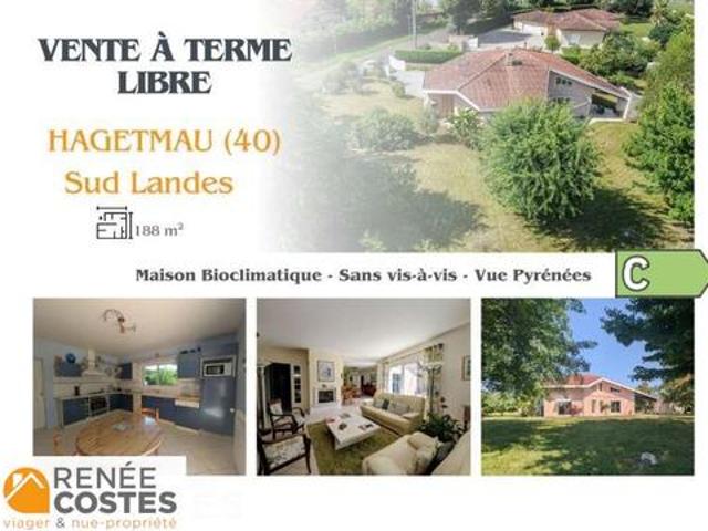 Vente Viager 6 pièces 188 m2 Hagetmau