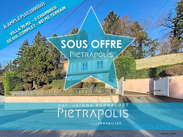 Vente Villa 4 pièces 78 m2 Amplepuis