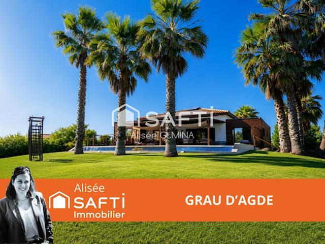 Vente Villa 4 pièces 222 m2 Grau d'Agde