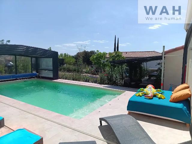 Vente Villa 4 Pièces Avec Gîte Independant 4 Pieces Et Pisci. 199m² Quissac