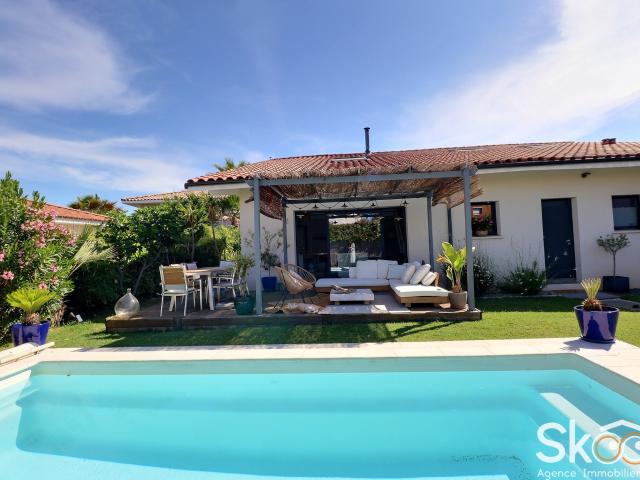 VENTE VILLA 5 PIECES AVEC PISCINE 34830 JACOU